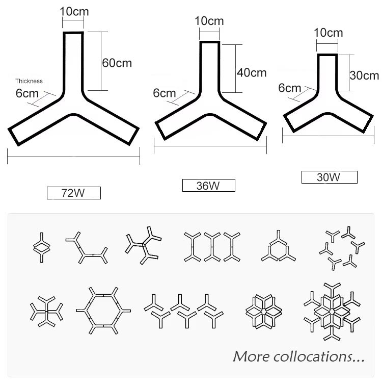 Y Shape LED Ceiling Light.jpg